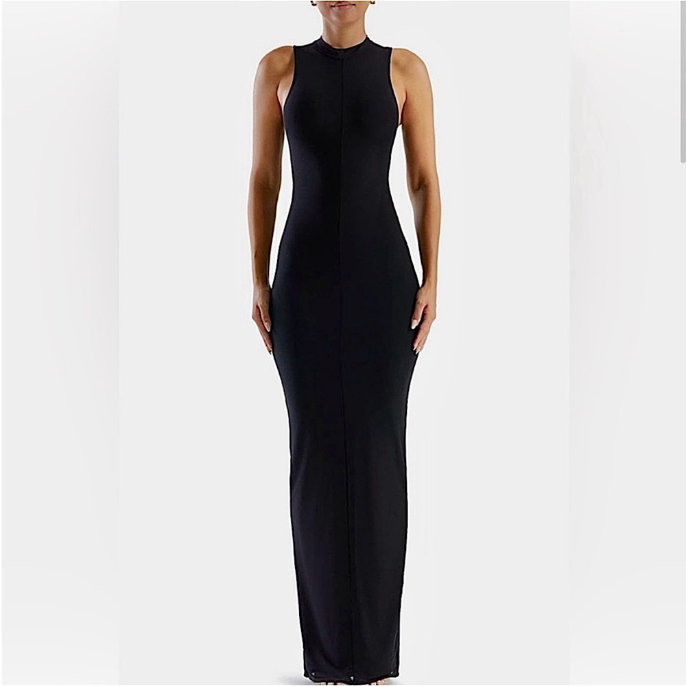 Naked Wardrobe Black Maxi Dress